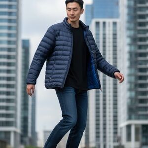 Club Room Performance XXL Men's Performance water resistant down packable